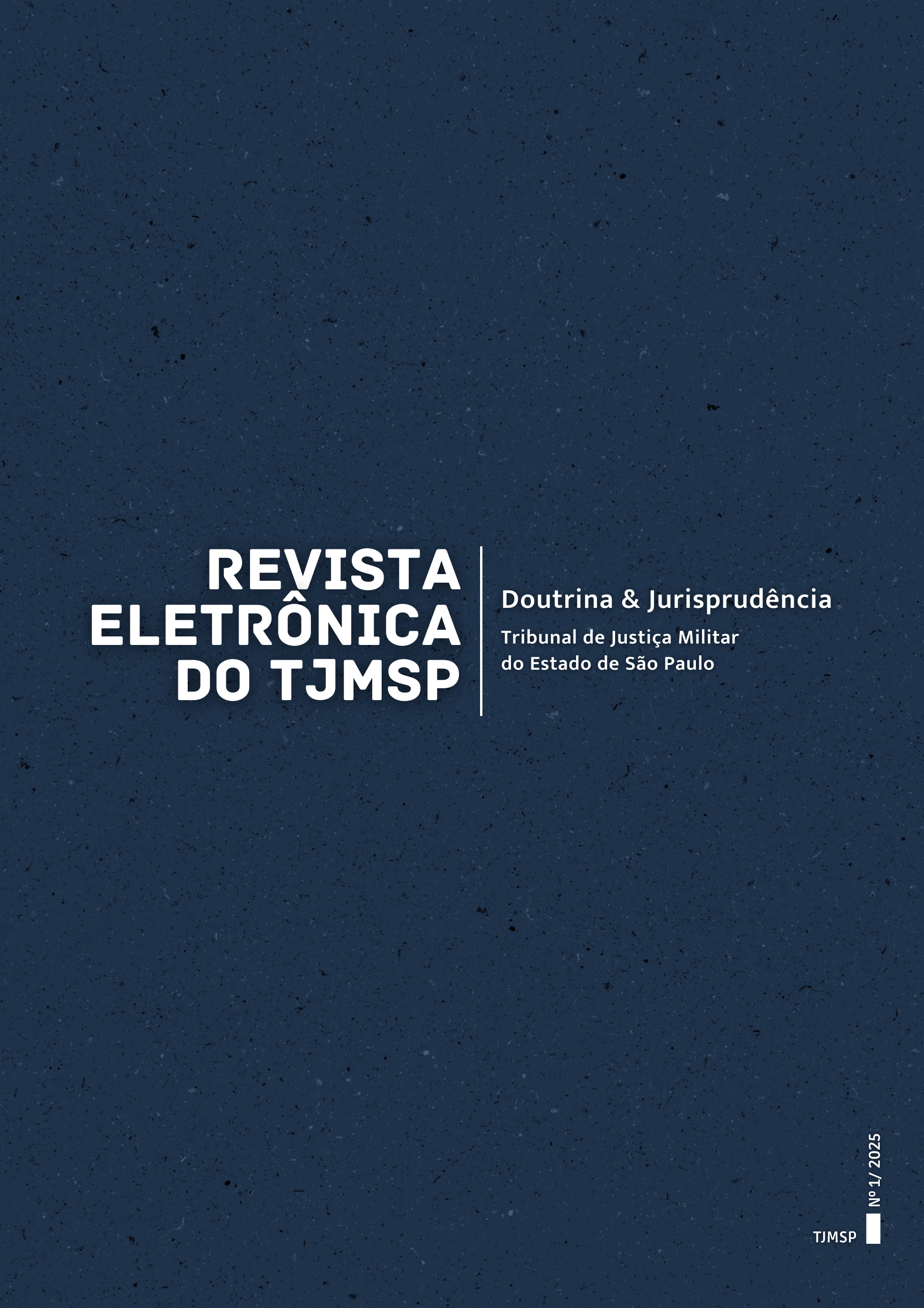 Capa da revista com fundo azul