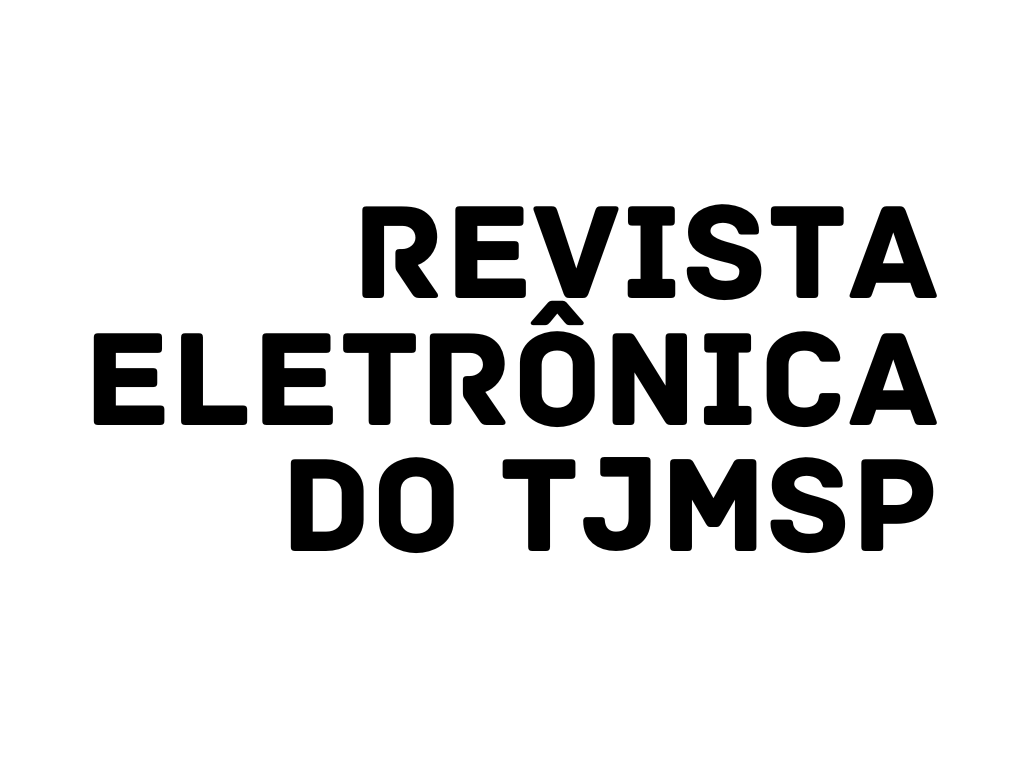 Revista Eletrônica do TJMSP - logo em preto